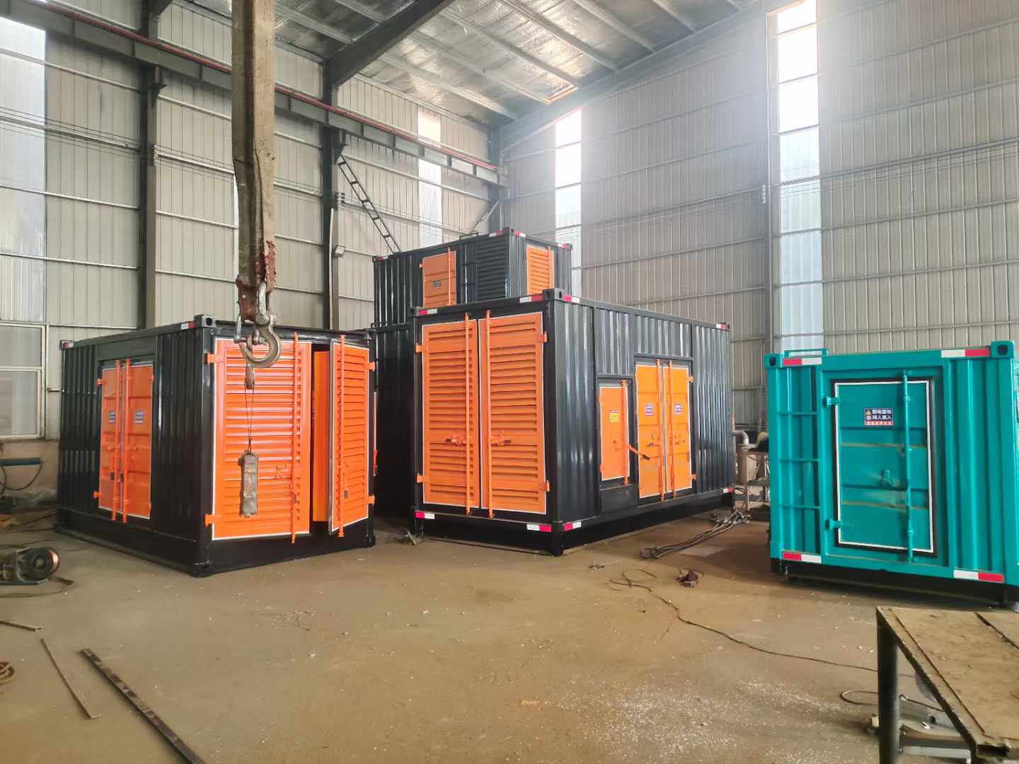 托里500kw柴油发电机组可以带动多少功率设备?